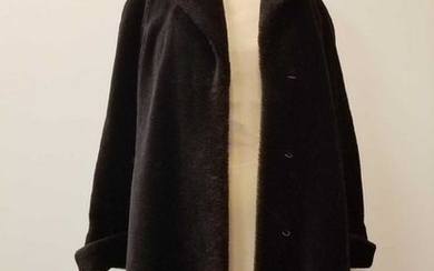 German Alpaca and Mohair Peter Hahn Fur Coat