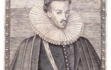 Gravure de 1588 «HENRI III Roy de FRANCE... - Lot 4 - Vermot et Associés