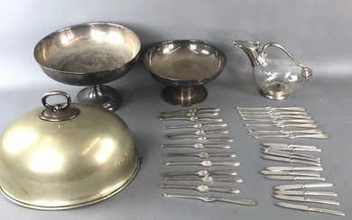 Group of Silver Plated Articles