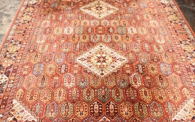 Handmade Persian Rug From a European Estate