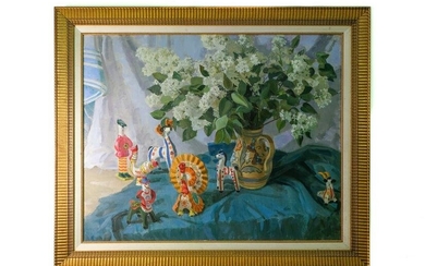 Heinrich Vereshchagin White Lilacs & Toys O/C