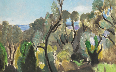 Henri Matisse (1869-1954) Paysage aux environs de Nice ou Le...