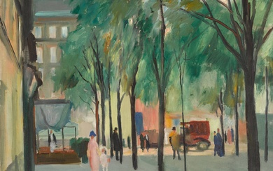 Henri Ottmann Boulevard à Paris (Angle Avenue Rachel)