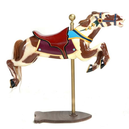 Herschell-Spillman Attributed Carousel Horse.