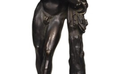 ITALIAN, 18TH CENTURY AFTER THE ANTIQUE | SILENUS WITH THE INFANT DIONYSUS