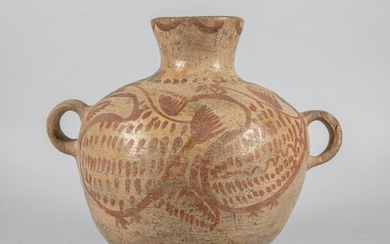 Important Large Native American Type Pottery Pot