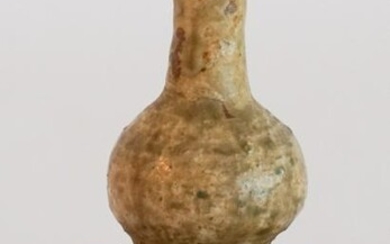 Interesting Antique Southern Stoneware Bud Vase