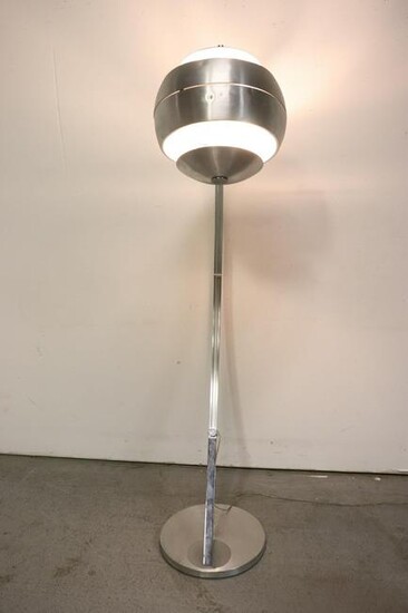 Italian 50s Chrome Modern Floor Lamp