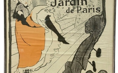 JANE AVRIL - JARDIN DE PARIS POSTER