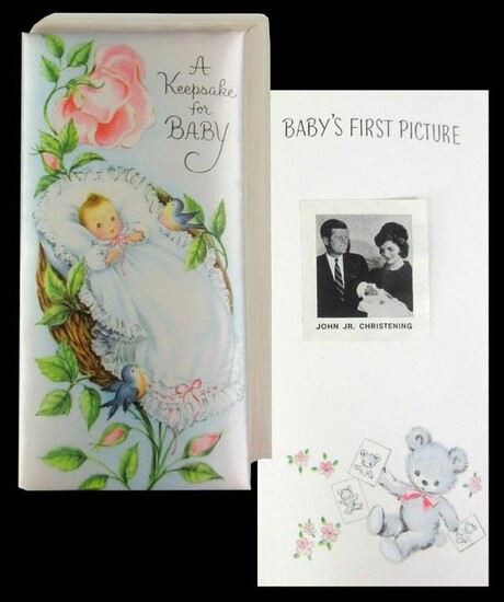 JFK, Jr. "A Keepsake for Baby" Gift Given to Jacqueline