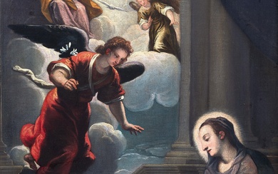 Jacopo Negretti, called Palma Il Giovane, circle of - The Annunciation