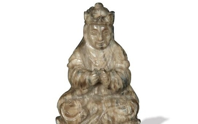 Jade Carved Buddhist Figure, Ming Dynasty