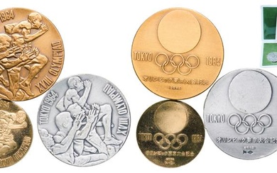 Japan State 1964 Medal Set - Tokyo Olympic 1964 (3...