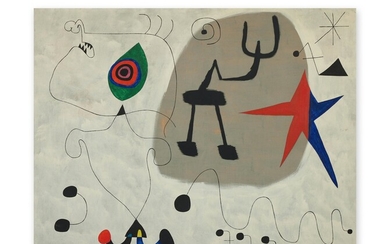Joan Miró Femme, étoiles