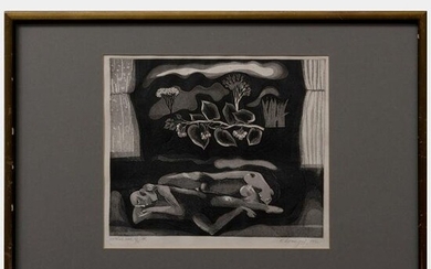Kalal Laxma Goud (b.1940): Untitled; and Untitled