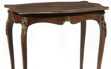 Kingwood and Parquetry Occiasional Table