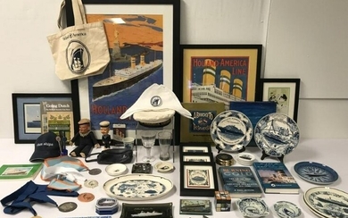 LARGE COLLECTION HOLLAND-AMERICA LINE ITEMS