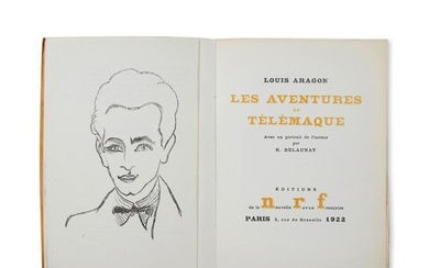LOUIS ARAGON (1897-1982) FEU DE JOIE. Paris, Au Sans Pareil, 1920. In-8, broché.