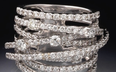 Ladies' Diamond Multi-Band Ring
