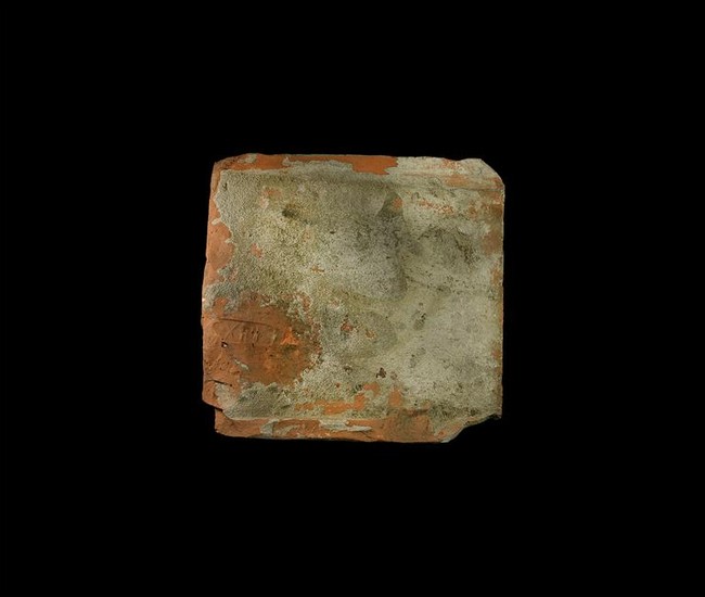Large Roman Roof Tile with Legion XIV Stamp