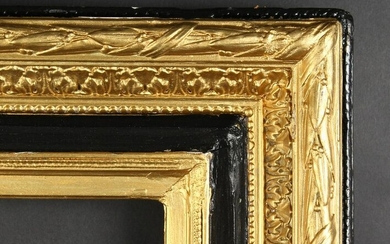 Late 19th Century French Composition Frame Painted