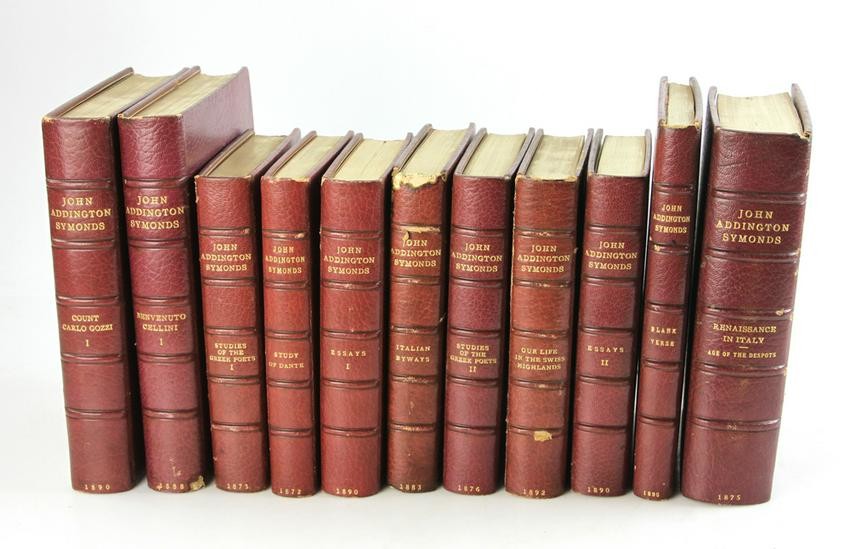 Leather Bound Volumes by John Addington Symonds