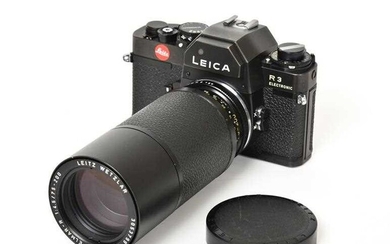 Leica R3 Electronic Camera no.1486071 with Leitz Wetzlar Vario-Elmar-R...