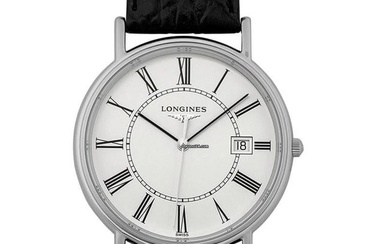 Longines Presence L47904112 - Presence Quartz White Dial Men's Watch