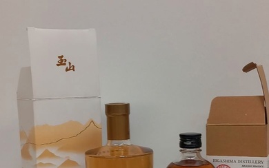 Lot comprenant : 1 Whisky Coffret Yushan Blended Malt Taïwanesse raffiné avec la grande tradition...