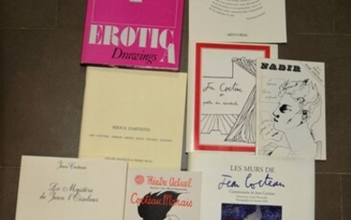 Lot de livres de Jean Cocteau comprenant
