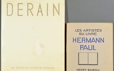 Lot de volumes Herman Paul , Derain, Capiello... - Lot 4 - Yann Le Mouel
