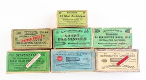 Lot of 7: Boxes of Various Winchester and Remington