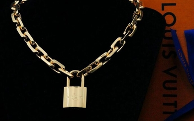 Louis Vuitton LV Edge Cadenas Necklace (Sold Out)