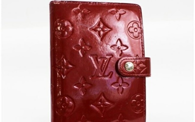 Louis Vuitton Monogram Vernis Agenda PM Notebook Cover R21016 Pom d'Amour (Red) LOUIS VUITTON