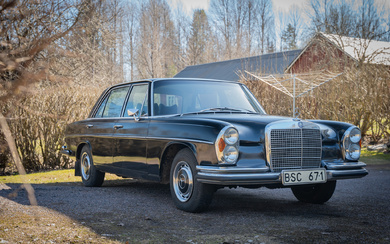 MERCEDES BENZ 280 SEL, year of build 1972, Germany.