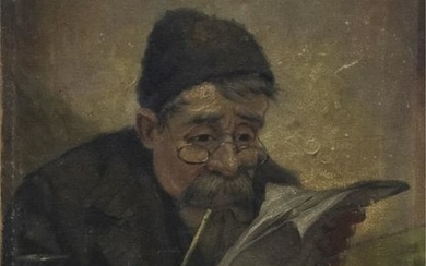Man Smoking a Pipe (20th Century)