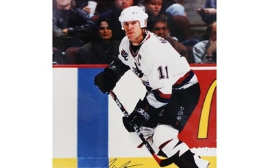 Mark Messier New York Rangers Autographed Vancouver Skating 16x20 Photo (Steiner Hologram Only)
