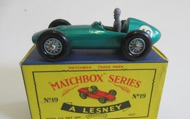 Matchbox 19c Aston Martin Racer, box M, model M (Est. plus 2...