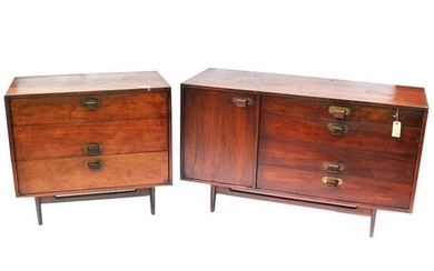 Matched Pair of Modern Chests