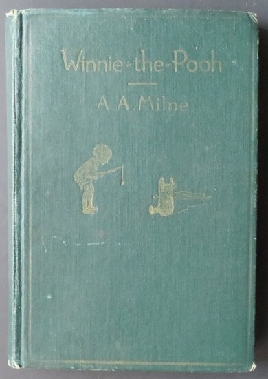 Milne, Winnie the Pooh, 1sUS Ed. 1st Print 1926