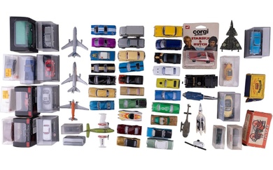Mini Scale Models and Die Cast Vehicles (50+)