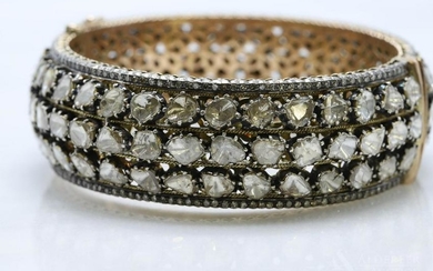 Mogul Gold / Sterling Diamond Bracelet. 20ctw