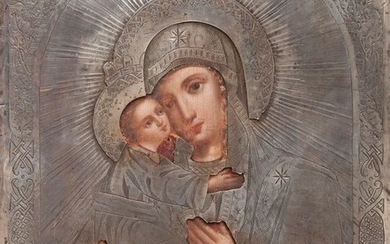 Moscow, Vladimirskaya Mother of God, Icon, 1875