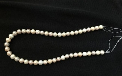 Multi-color Strand of Freshwater Pearls