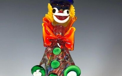 Murano, Italian Art Glass Clown