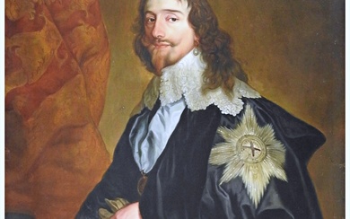 Nach Anthonis van Dyck, Herrscherportrait von König Karl I. von...
