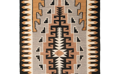 Navajo Two Grey Hills Weaving / Rug