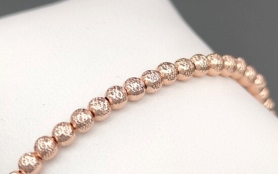 New 18k rose gold bracelet