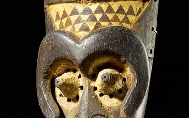 Ngeende head mask, Kuba people, DR Congo