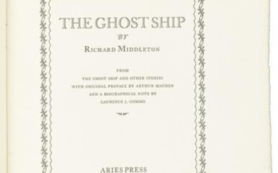 One of 300 copies printed at the Aries Press